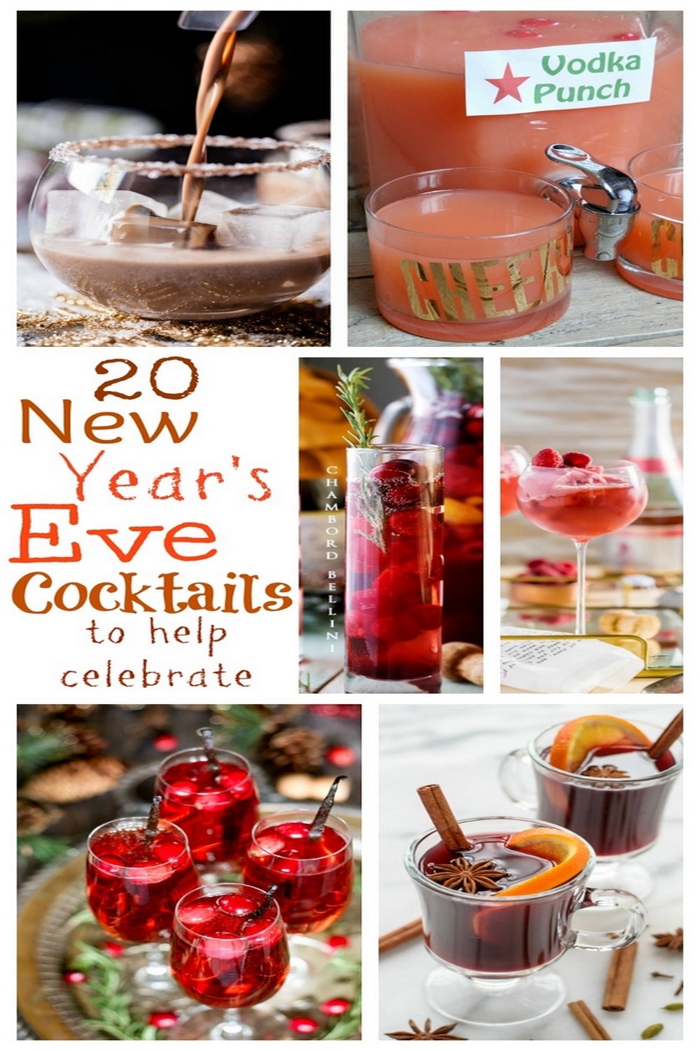 Looking for the perfect holiday drink to help bring the year to a close? This collection of 20 New Year's Eve Cocktails will help keep the party going until the clock strikes twelve. via @cmpollak1