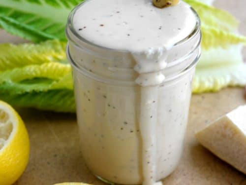 The Best Creamy Parmesan Salad Dressing The Best Creamy Parmesan Salad Dressing