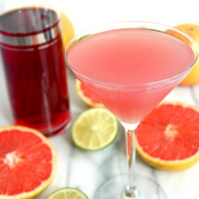 Grapefruit Cranberry Martini from NoblePig.com.
