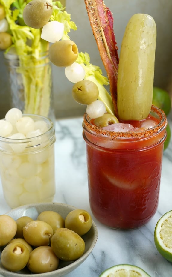 Dill Pickle Bacon Bloody Mary 