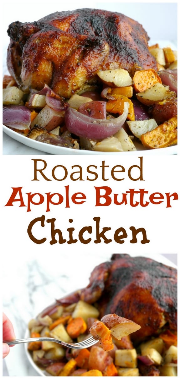 Roasted Apple Butter Chicken 