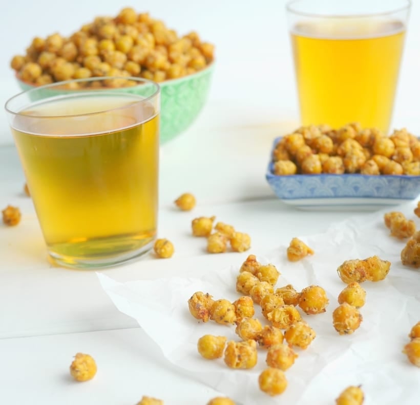 how to air fry chickpeas