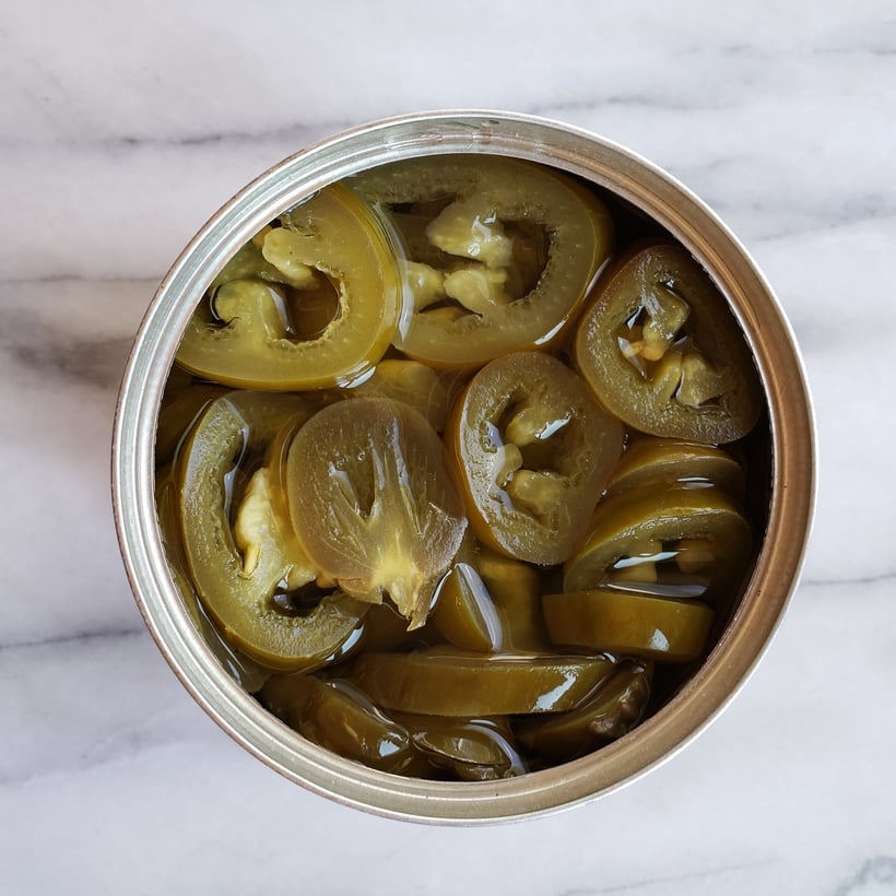 Jalapenos in a can.