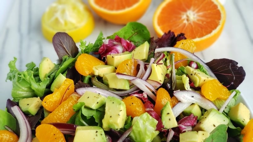 orange salad recipe