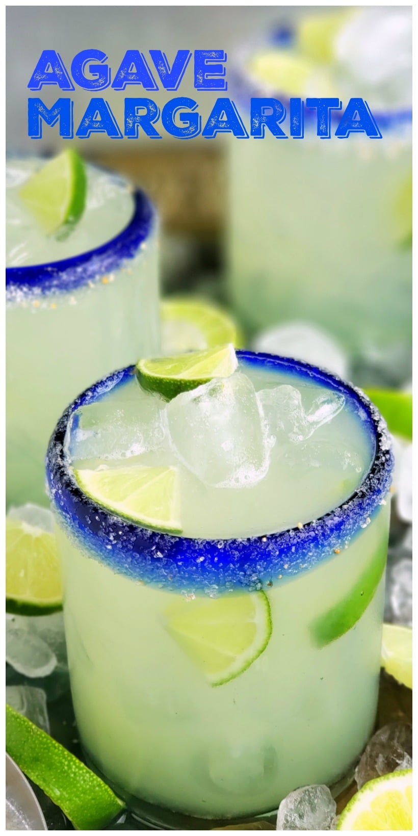 Three ingredients is all you need to make this outstanding margarita with agave as its sweetener. Perfectly balanced and refreshing, this agave margarita recipe will be your new favorite patio drink. via @cmpollak1