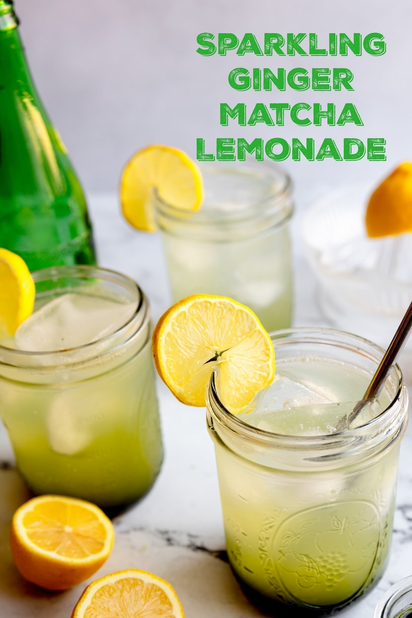 matcha green tea lemonade