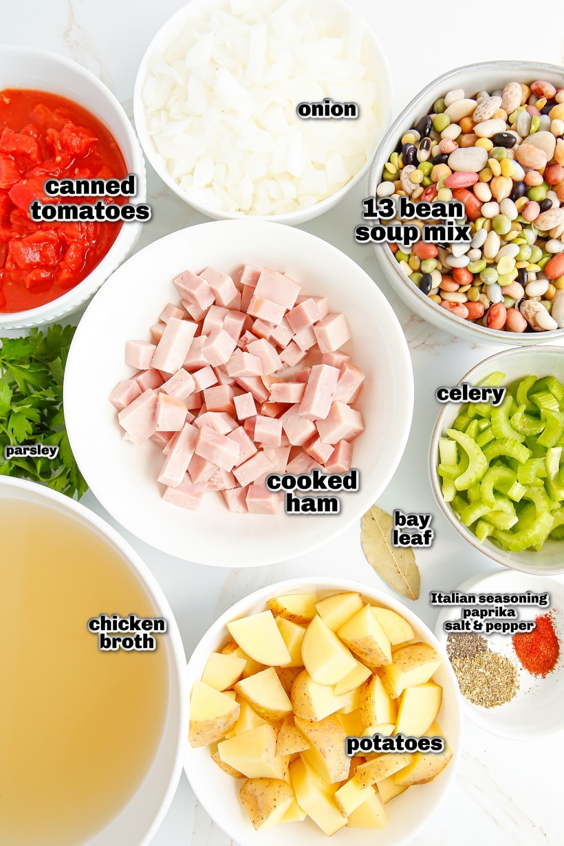 ingredients using leftover ham