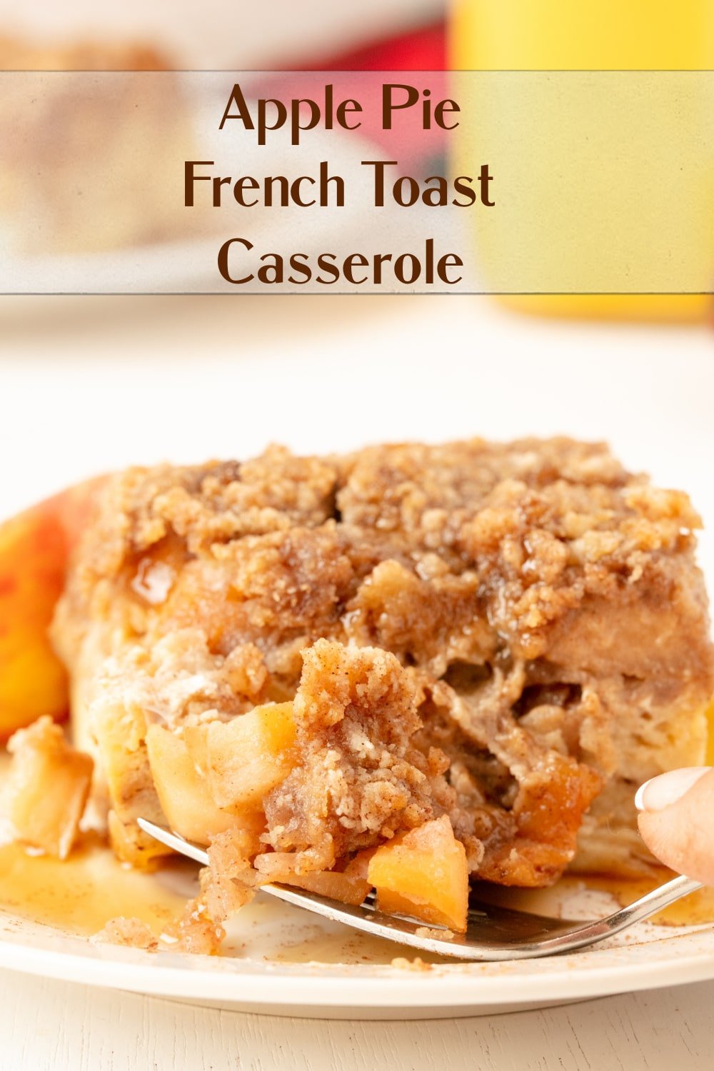 If you're looking for a delicious, but low-effort weekend breakfast or a make-ahead quick treat for school or a busy work day, this apple pie French toast bake is for you. via @cmpollak1
