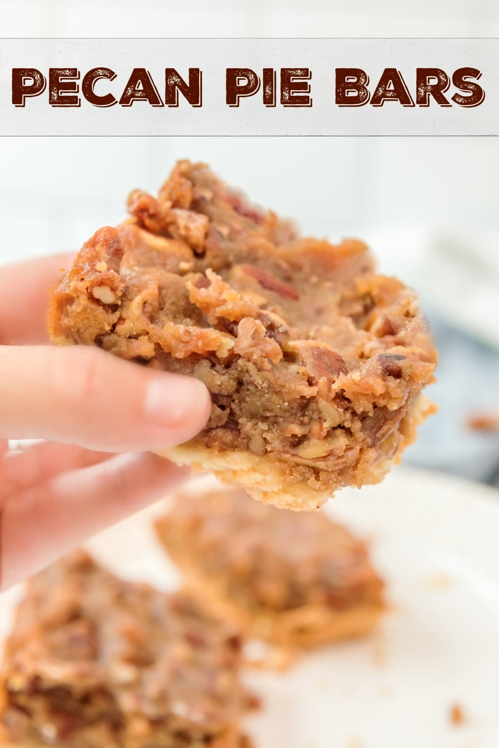 An easier way to enjoy pecan pie - these Pecan Pie Bars are bite-sized, with a short bread crust and made to serve a crowd. No pie skills necessary!

 via @cmpollak1
