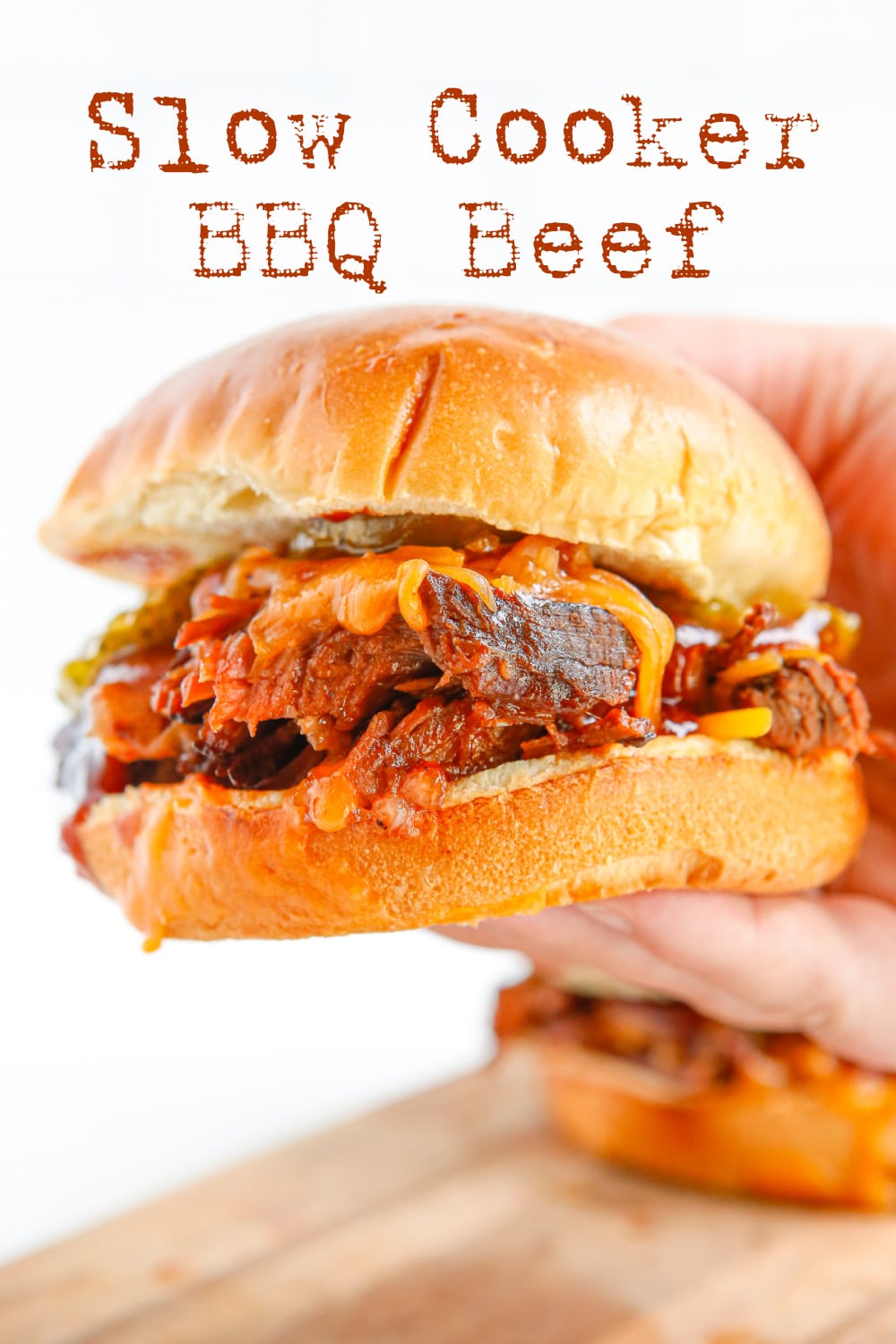 Short on time? Let the slow cooker work all day to transform brisket into deliciously, tender, shredded beef sandwiches that take only minutes to put together for a weeknight meal or weekend potluck.  via @cmpollak1