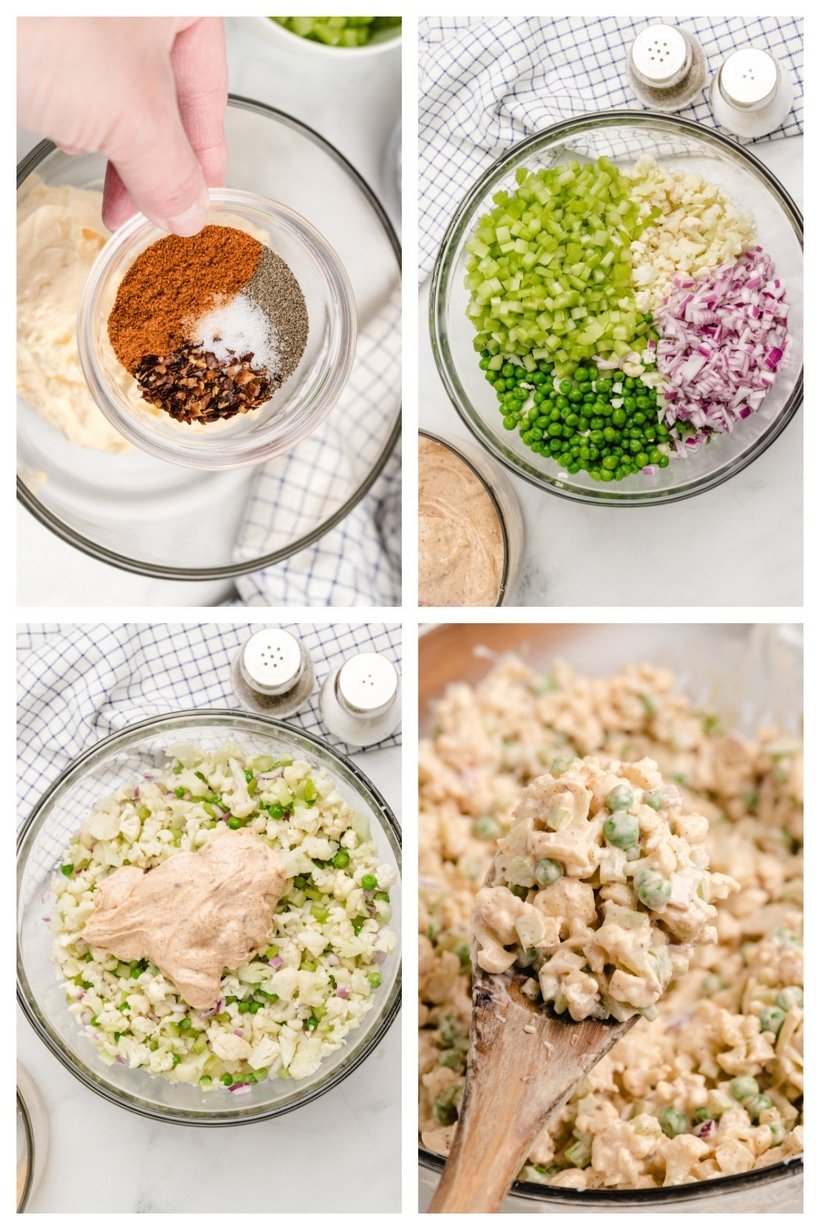 how to make cauliflower salad