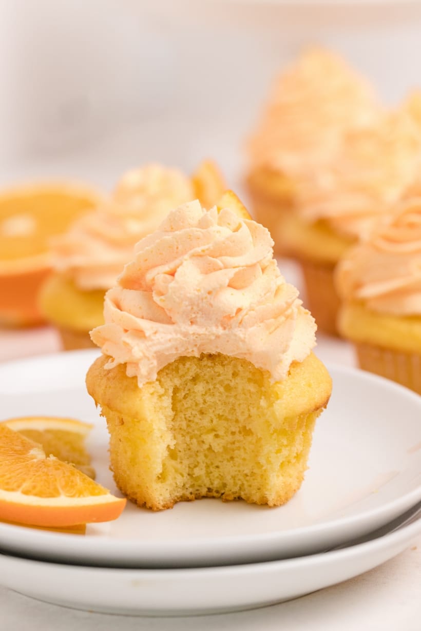 orange cupcake recipes