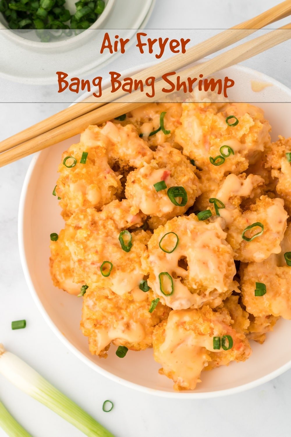 Bang Bang Shrimp made in the air fryer and tossed in its well-loved creamy, sweet and spicy chili sauce is simple enough to make on the busiest of weeknights . This crispy, breaded shrimp will be on your dinner table faster than it takes to order take out. via @cmpollak1