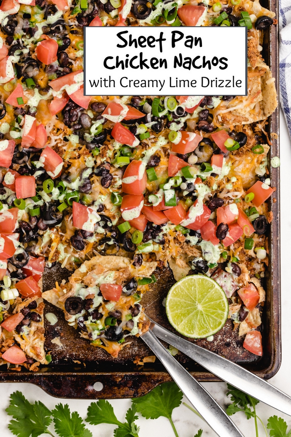 If Sheet Pan Nachos are not part of your weekly meal plan, it's time to add them to the rotation. These loaded nachos are quick, flavorful, easily customizable and budget friendly. via @cmpollak1