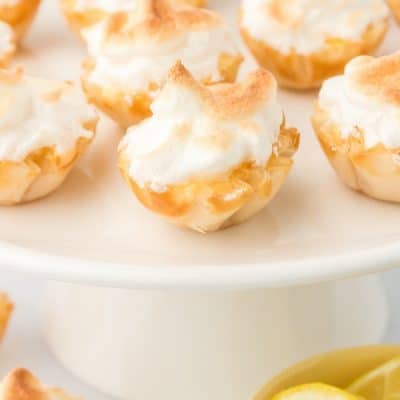 lemon meringue mini pies