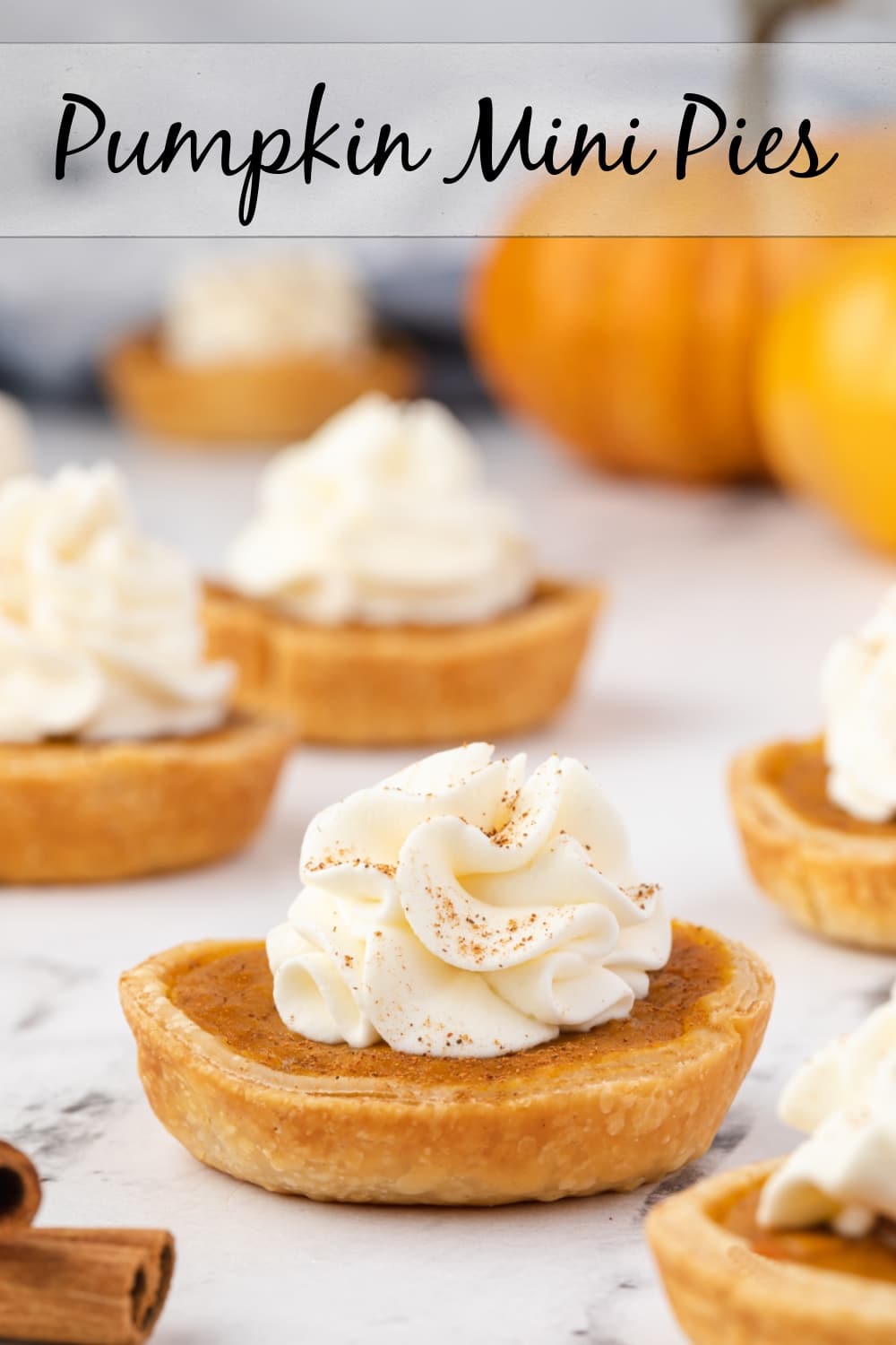 Mini Pumpkin Pies are not only cute, but easy enough for the kids to make. These cozy spiced pies, made in a muffin tin, are just as creamy and sweet as their full-sized friends, but the good news is they bake faster and save you from the having to slice pie at the end of the evening. via @cmpollak1