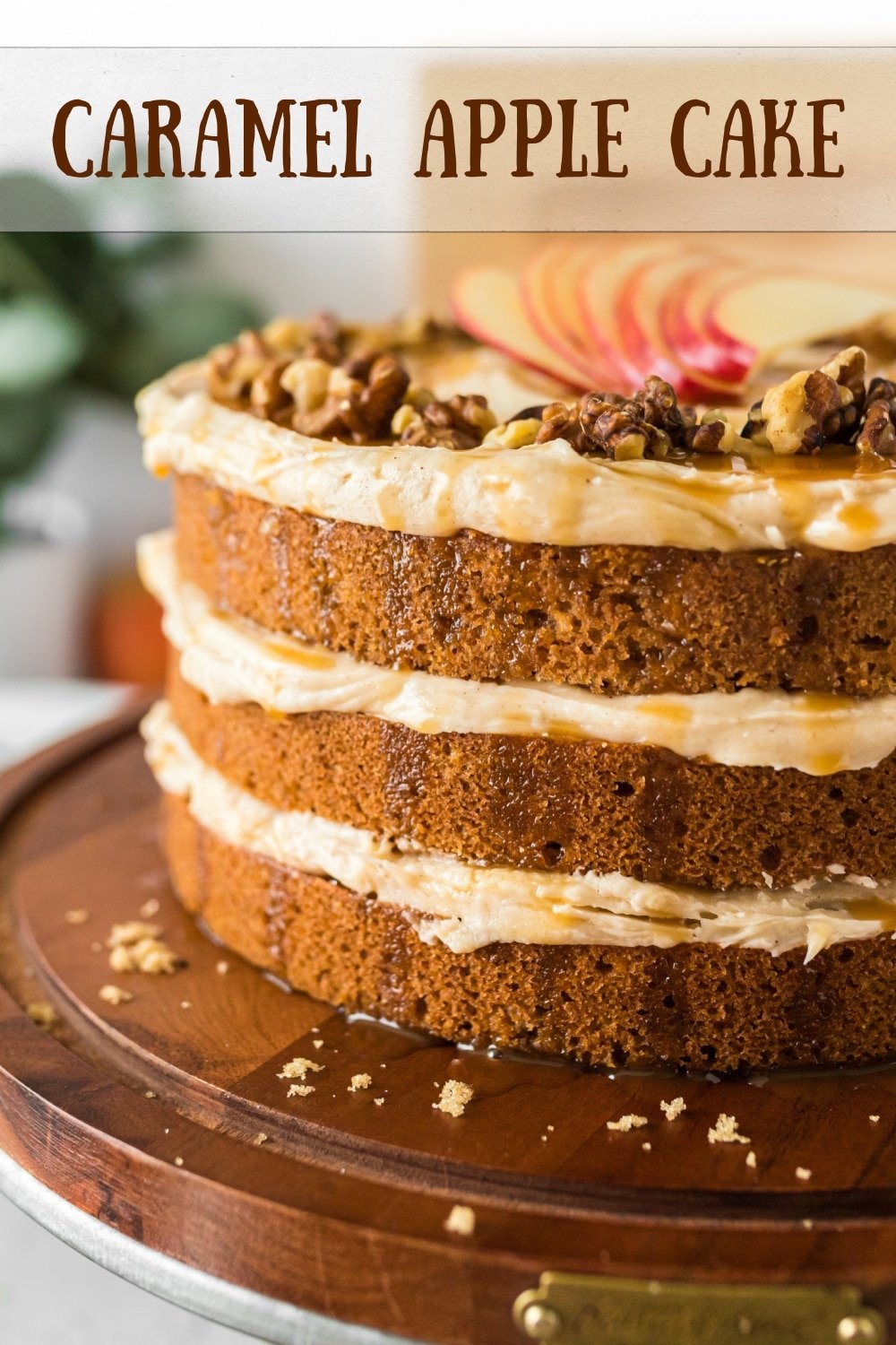 Apple cake is one of the best parts of autumn and apple picking season - and there is one easy way to make it even better. Adding caramel to the layers of this cake ensures every bite tastes like a candied apple, a perfect counterpoint to this cake's fluffy crumb texture. via @cmpollak1