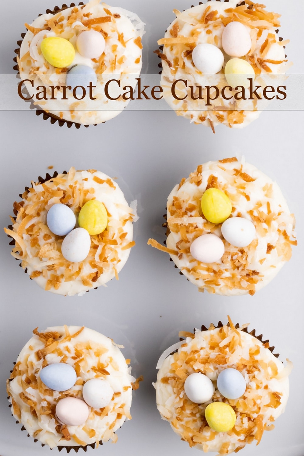 Carrot Cake Cupcakes let us infuse a hint of vegetables into dessert, while simultaneously adorning them with generous swirls of creamy and velvety cream cheese frosting. These cupcakes release a familiar aroma of cinnamon and nutmeg when baked, and the luscious cream cheese frosting adds the fluffy and sugary finish we all want in a dessert. via @cmpollak1