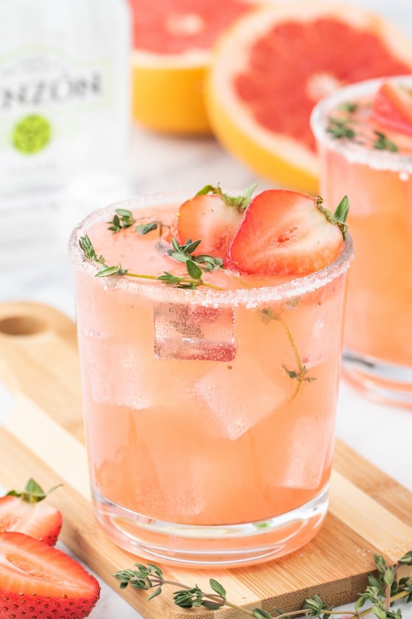 strawberry cocktail