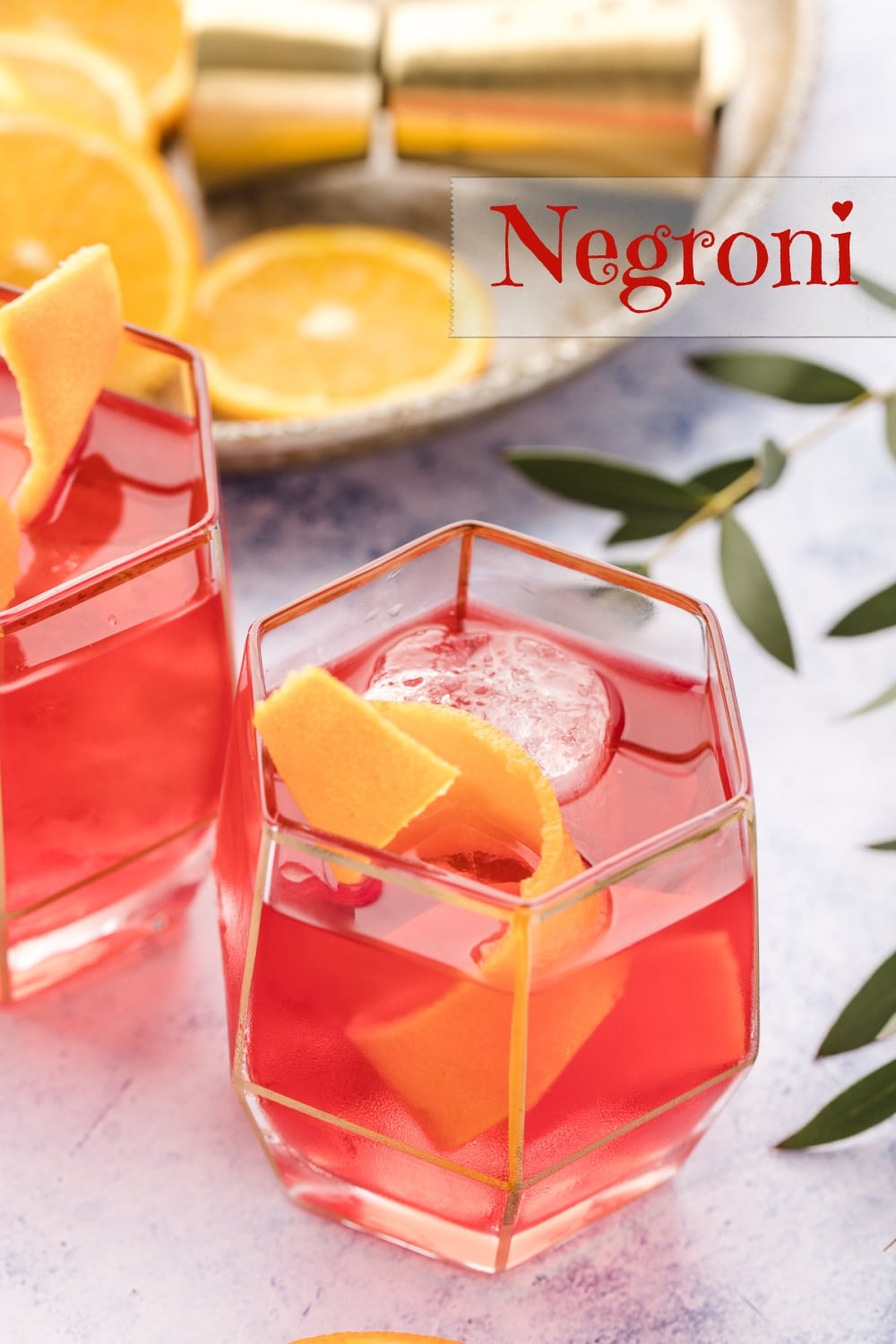 The Negroni cocktail, a complex, sophisticated, Italian aperitif that can be elusive to many new drinkers. While this classic cocktail is known for its equal ratios of alcohol, my Negroni is more gin-forward, which keeps the bitterness of the Campari in check.  via @cmpollak1