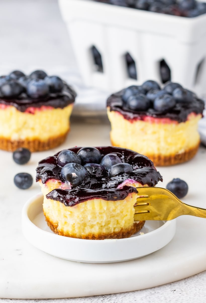 blueberry cheesecake topping