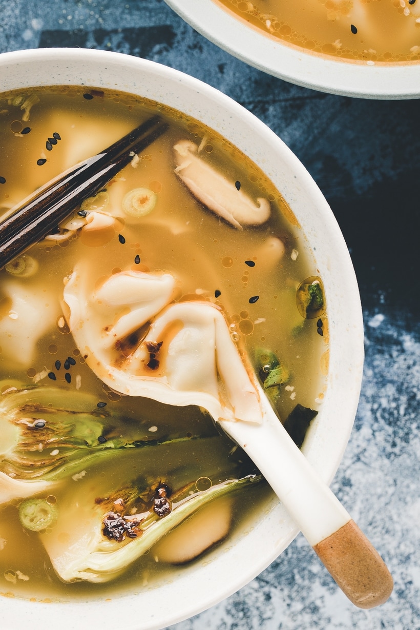 whats in wonton soup