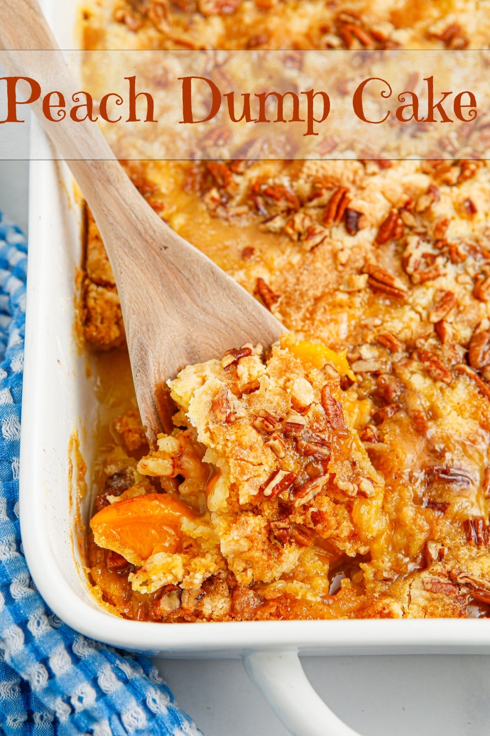 Dessert doesn't get much easier than this Peach Dump Cake recipe. True to its name, you just dump (layer) everything in a baking dish and place it in the oven. In less than an hour, you'll have an effortless dump cake dessert that will be devoured even faster than it was prepared. It's the best peach cake recipe. via @cmpollak1