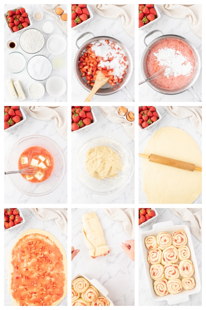 strawberry rolls recipe