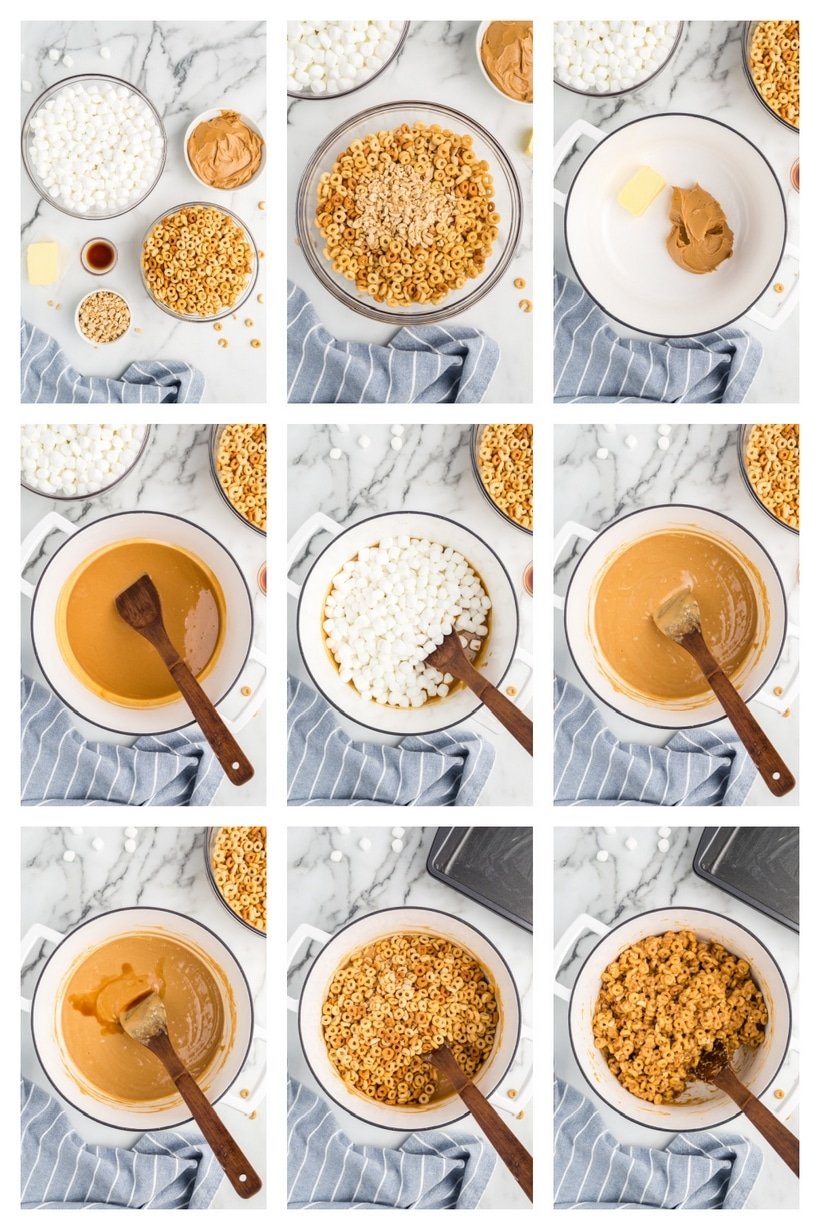 cheerios cereal bar ingredients