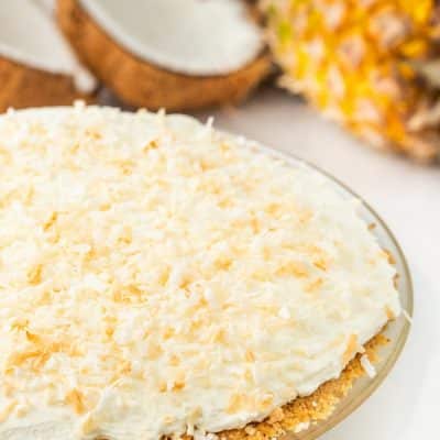 pineapple coconut cream pie