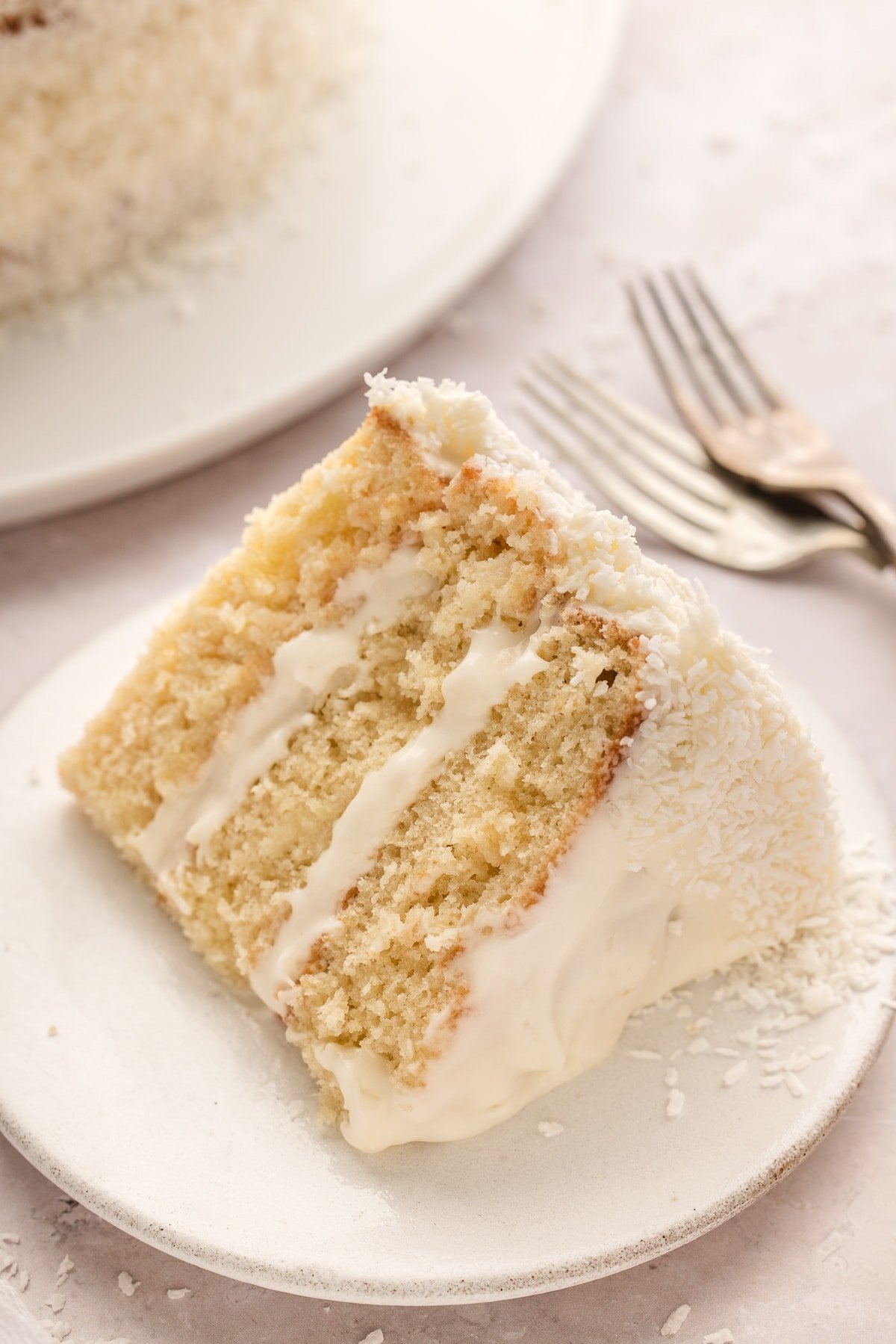 coconut and pineapple cake