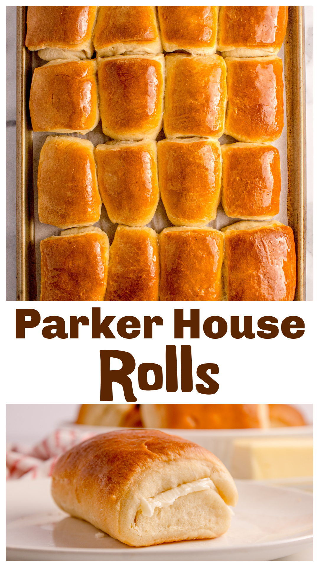 Soft, folded Parker House Rolls made with an enriched dough that stays tender and buttery. Instant yeast speeds up the rise so these classic Boston rolls are ready in less than 3 hours. The signature crease, the buttery layers, and the pull-apart texture make them dependable for holidays and weeknights. Clear shaping steps, stand mixer guidance, and reliable rise tips help you get perfect results every time. via @cmpollak1