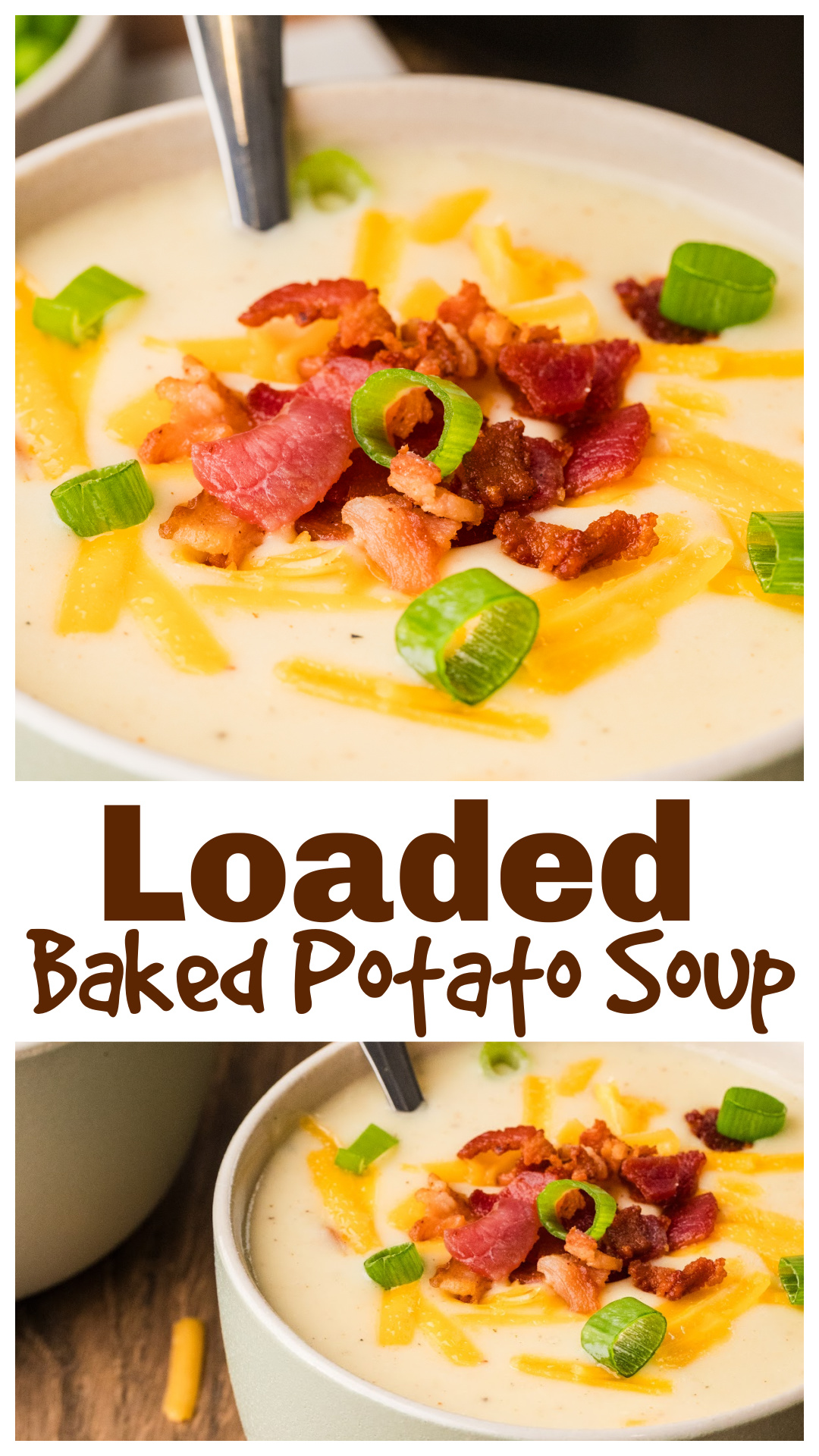 Loaded baked potato soup made thick and comforting with bacon, sharp cheddar, sour cream, and tender russet potatoes. Blended just enough to hold its shape, this is a cold-weather staple meant for nights when the body needs warmth without conversation. Familiar, steady, and deeply grounding, it&rsquo;s the kind of soup you make after long days, when slowing down feels necessary and comfort comes from something dependable. via @cmpollak1