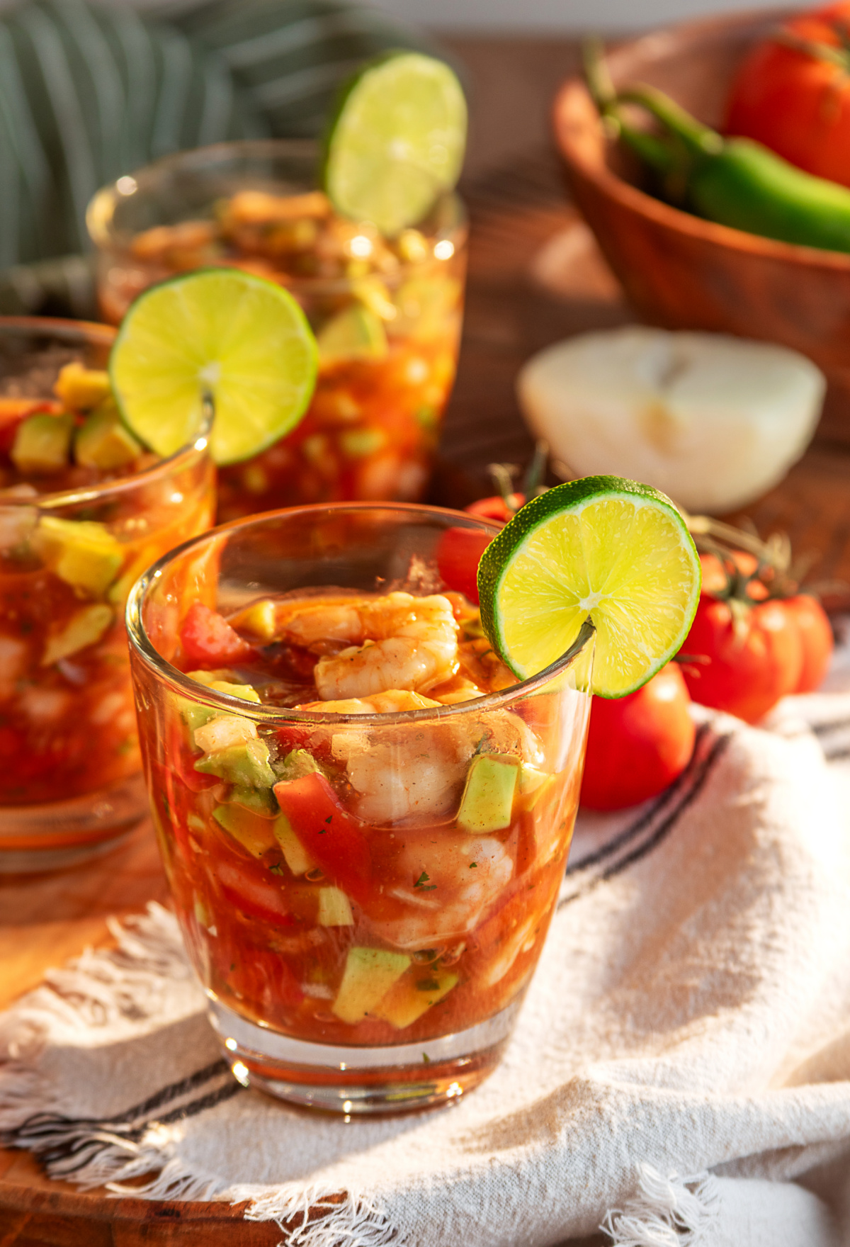 mexican-shrimp-cocktail-glasses-lime-avocado