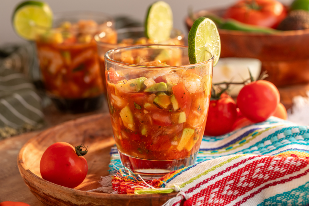 mexican-shrimp-cocktail-avocado-lime-glass-close