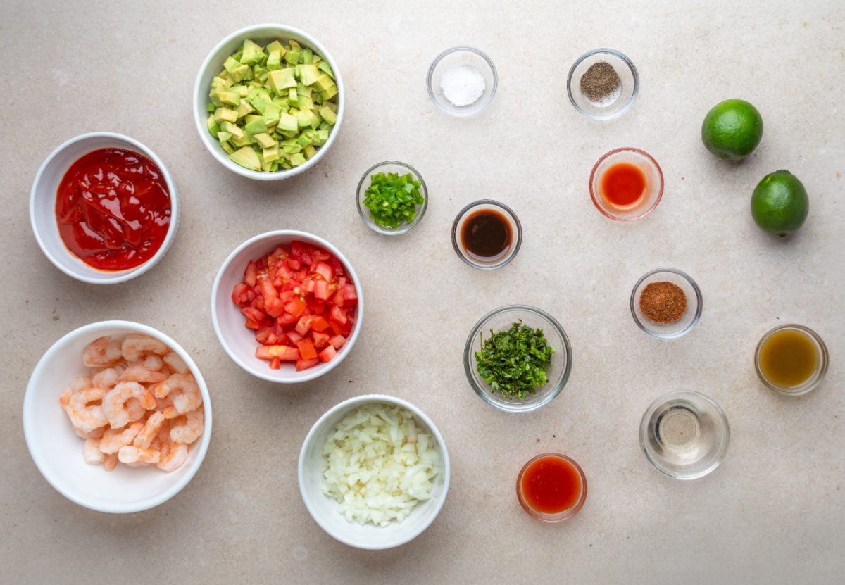 shrimp-cocktail-ingredients-avocado-tomato-lime