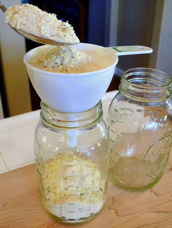 Homemade Instant Potato Soup Jar Mix
